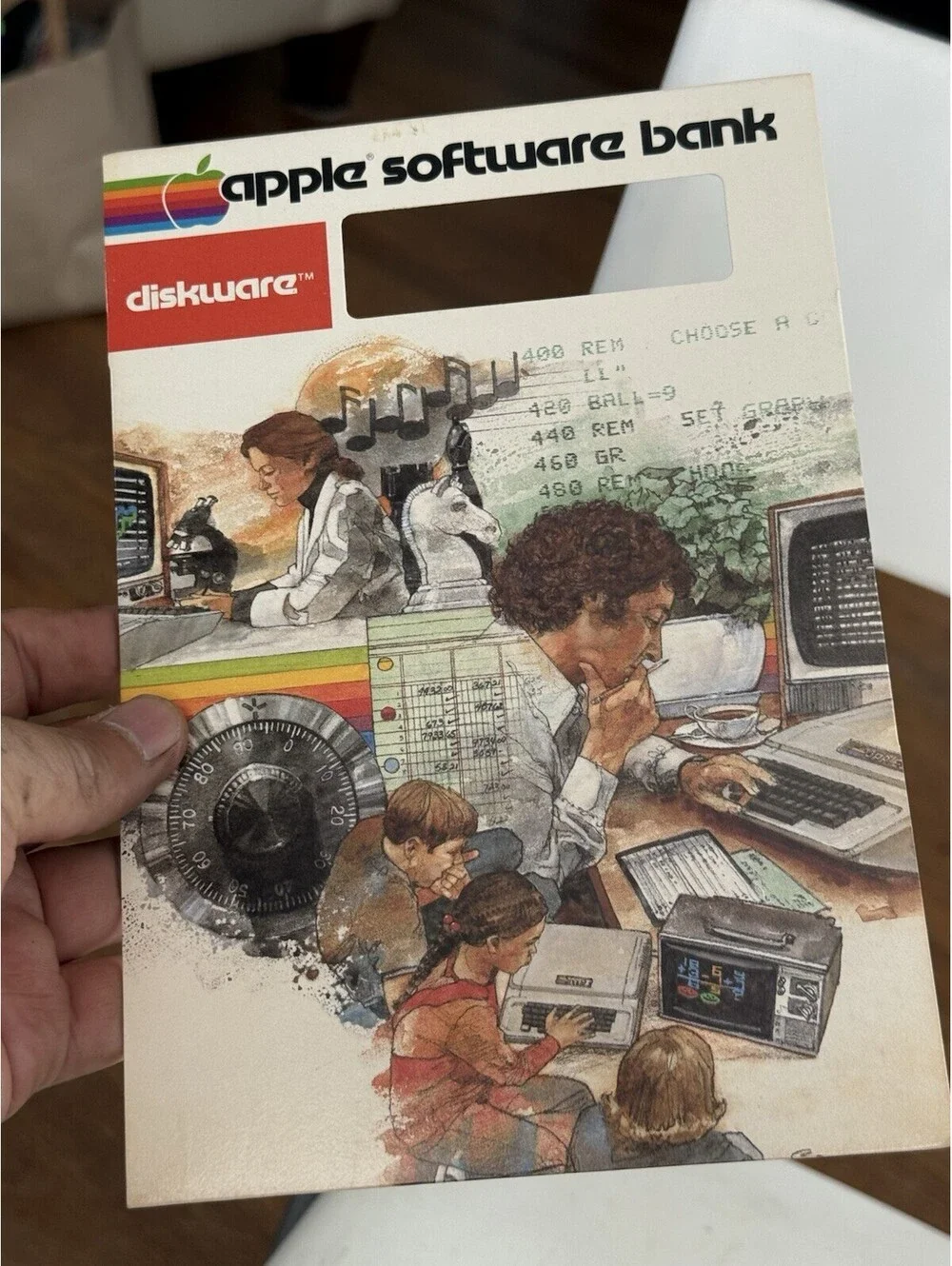 Apple Stellar Invaders by Apple for Apple II+, 1980 Case Only , No Game Bundle